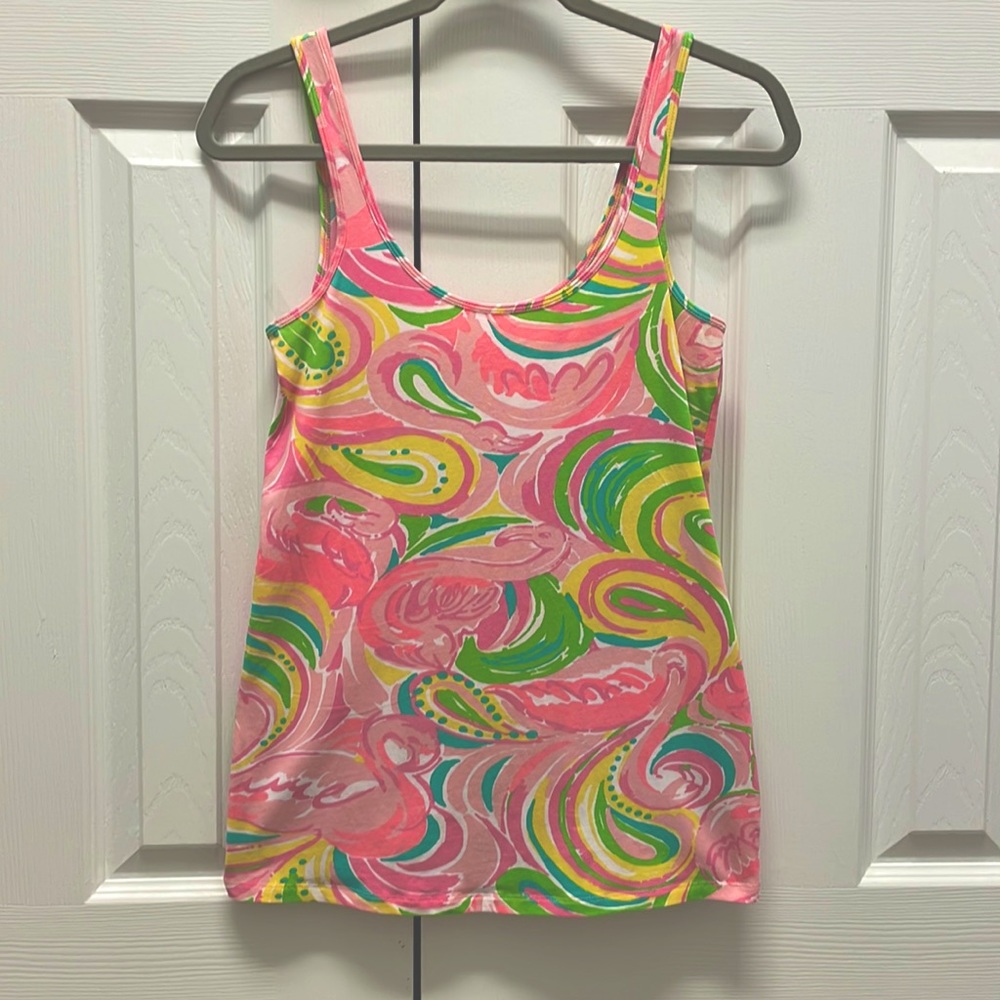 Lilly Pulitzer Tabbie Tank Resort Size M Style 80521